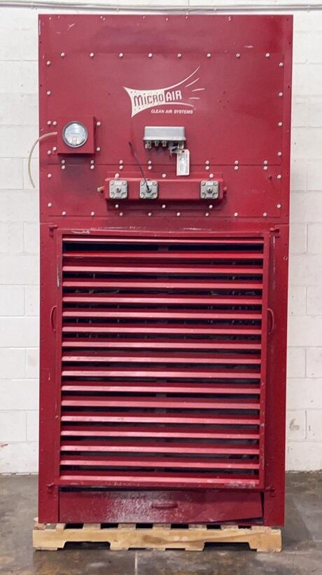 Additional image #2 for 4,500 cfm Micro-Air CAB8-881 Booth & Backdraft Dust Collector