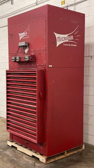 Additional image #1 for 4,500 cfm Micro-Air CAB8-881 Booth & Backdraft Dust Collector