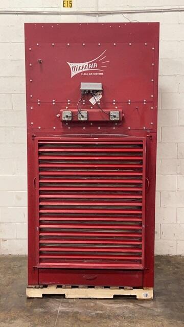 Additional image #2 for 4,500 cfm Micro-Air CAB8-881 Booth & Backdraft Dust Collector