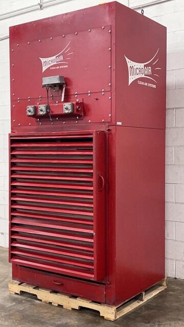 Additional image #1 for 4,500 cfm Micro-Air CAB8-881 Booth & Backdraft Dust Collector