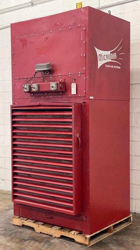 Additional image #1 for 4,500 cfm Micro-Air CAB8-881 Booth & Backdraft Dust Collector